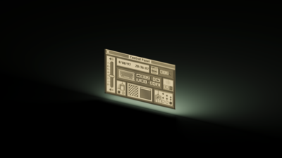 System 1 Control Panel